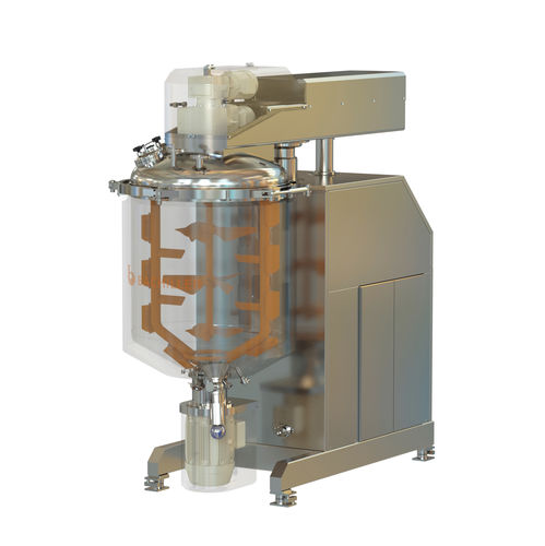 Homogénéisateur sous vide - BACHMIX MULTIFUNCTION - BACHILLER Mixing & Drying Technology - rotor-stator / vertical / batch