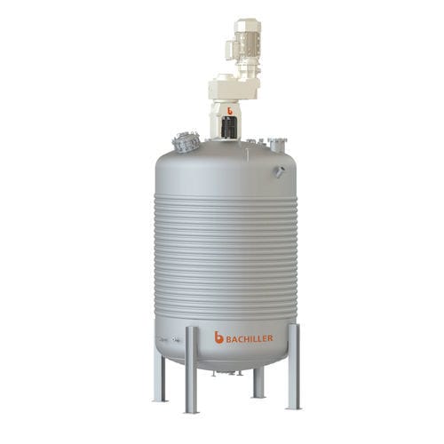 Réacteur à agitation - BACHILLER Mixing & Drying Technology - à cuve agitée / pour la plasturgie / pour produits chimiques