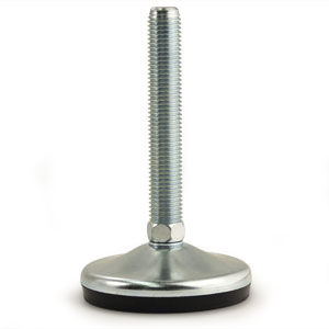Pied de machine - V40C03M series - Advanced Antivibration Components - en acier galvanisé / fileté / résistant aux produits chimiques
