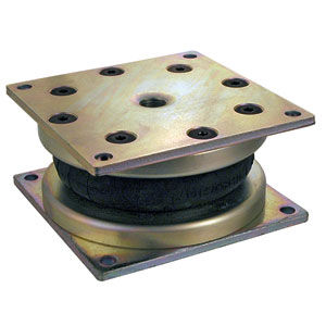Support antivibratoire carré - V11Z48MPSB11 series - Advanced Antivibration Components - en acier / à ressort à air