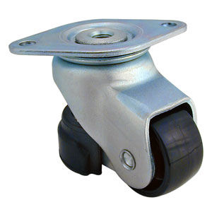 Roulette pivotante - V10Z43MCM series - Advanced Antivibration Components - à platine / monobloc / en acier