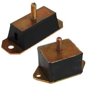 Support antivibratoire carré - V12Z06MA / V12Z06MB series - Advanced Antivibration Components - rectangulaire / en élastomère / en acier