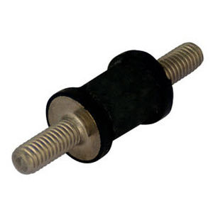 Support antivibratoire cylindrique - V11Y02MSMMKA series - Advanced Antivibration Components - en élastomère / pour charges lourdes / fileté