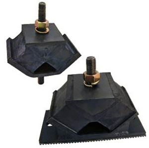 Support antivibratoire en élastomère - V10Z45MKC0 / V10Z45MKC1 series - Advanced Antivibration Components - pour machine lourde / pour compresseur / fileté
