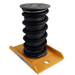 Support antivibratoire cylindrique - V10Z32-100 series - Advanced Antivibration Components - en acier / pour charges lourdes / amortisseur à ressort