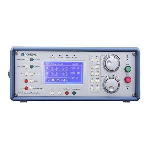 Système de test pour relais monophasé - S100A - PONOVO POWER CO., LTD