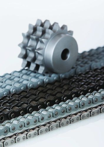 Chaîne de transmission de puissance - Nozag - en acier inoxydable / en titane / à rouleaux