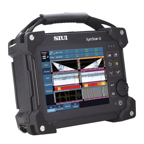 Détecteur de défauts à transducteurs multiples - SyncScan 2 - SIUI(Shantou Institute of Ultrasonic Instruments) - à temps de vol / par ultrasons / par imagerie