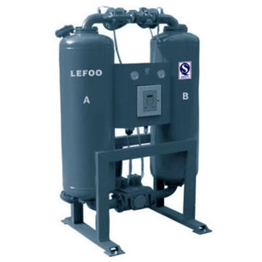 Sécheur par adsorption - LFAD-xWXF series - ZHEJIANG LEFOO CONTROLS CO., LTD - continu / d'air