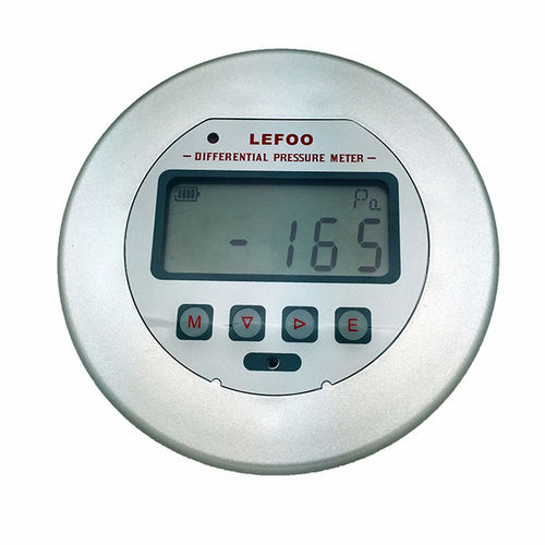Manomètre différentiel - LFM3 series - ZHEJIANG LEFOO CONTROLS CO., LTD - avec afficheur LCD / pour le médical / de vitesse de l'air