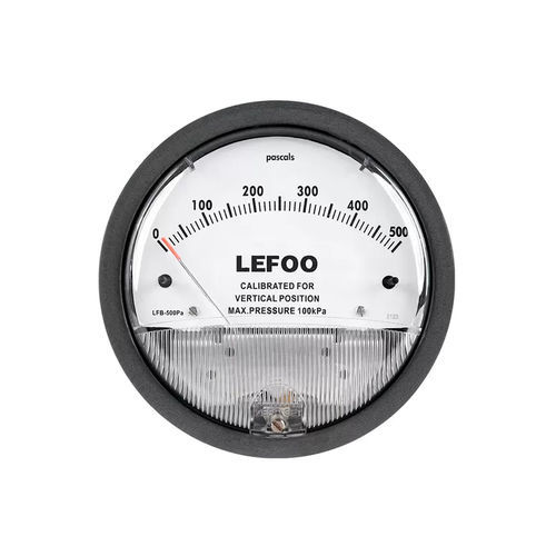 Manomètre à cadran - LFB - ZHEJIANG LEFOO CONTROLS CO., LTD - relatif / différentiel / montage arrière