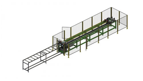 Poinçonneuse de profilés - MCP - Dinamica - Engenharia - automatique / hydraulique / pneumatique