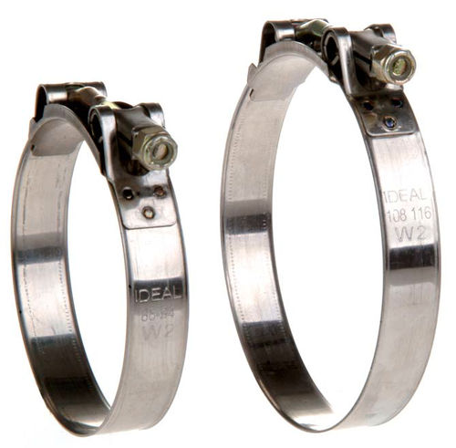 Collier de serrage en acier inoxydable - IDEAL AUTOMOTIVE AND HOSE CLAMPS - à tourillon / avec boulon en T / en T
