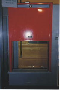 Porte à guillotine - GRF series - ALFATECO MADRID S.A. - en acier galvanisé / industrielle / pour l'intérieur