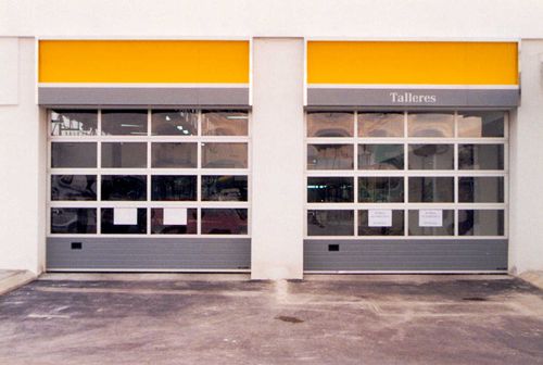 Porte sectionnelle - SE series  - ALFATECO MADRID S.A. - en acier galvanisé / industrielle