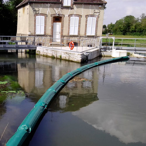 Barrage anti-pollution d'huile - BARC 25100R - DIFOPE - flottant