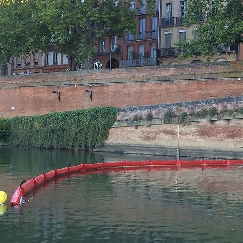 Barrage anti-pollution d'huile - BARC 2545R - DIFOPE - flottant