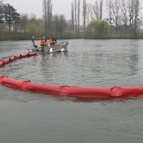 Barrage anti-pollution d'huile - BARC 2055R - DIFOPE - flottant