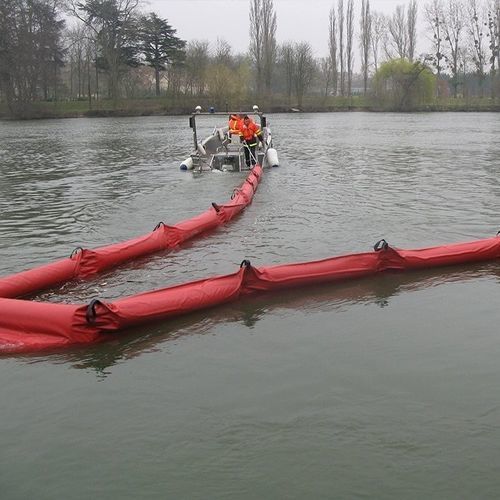Barrage anti-pollution d'huile - BARC 2555R - DIFOPE - flottant