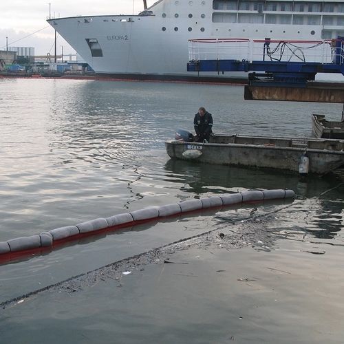 Barrage anti-pollution d'huile - BARH6PVC-1 - DIFOPE - flottant