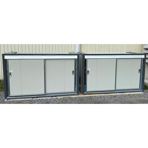 Conteneur pour produits dangereux - CONT3M2NIPC-EI120 - DIFOPE - pour produits chimiques / de stockage / pour fûts