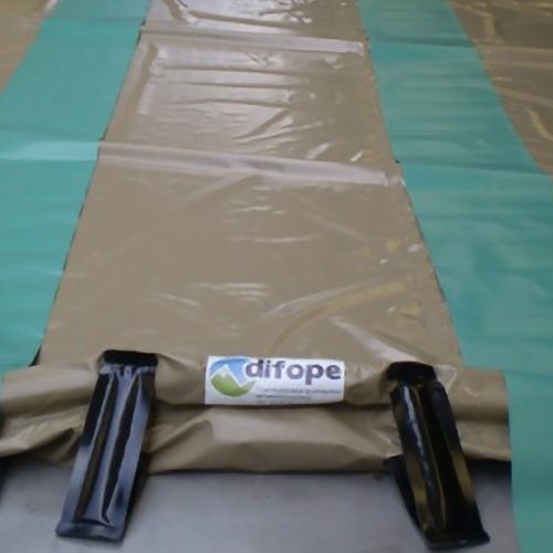 Bac de rétention auto-portant - BRSO 18000AUTO - DIFOPE - multiusage / en polyester / souple