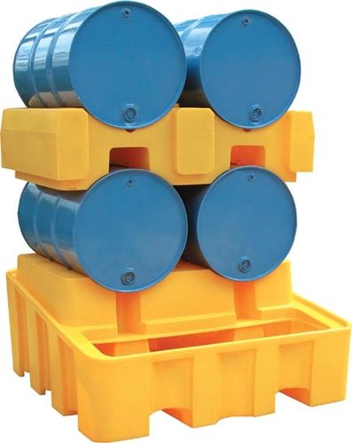 Palette de rétention 2 fûts - 450 l - DIFOPE - en plastique