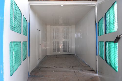 Cabine de peinture à circuit fermé - Synco Industries - pour véhicules / à filtre