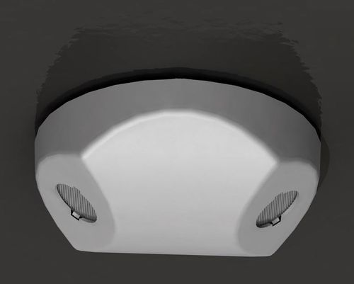 Éclairage de secours - 2 x 3 W, IP20 | Twinspot - Teknoware - à LED / IP20 / en applique
