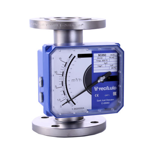 Débitmètre à flotteur - SC250 series - TECFLUID - inductif / volumique / pour liquides