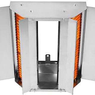 Panneau radiant céramique - FS/FA/XLA/XLS series - SBM - à gaz