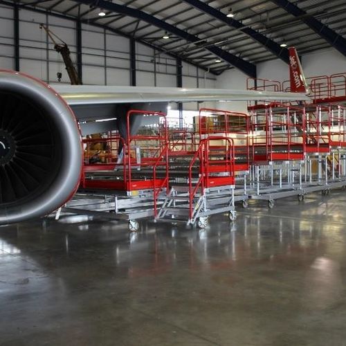 Plateforme de travail - KEE SAFETY  - d'accès / mobile / pour applications aéronautiques