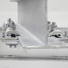 Crapaud de fixation pour poutres métalliques - FAST FIT - KEE SAFETY 
