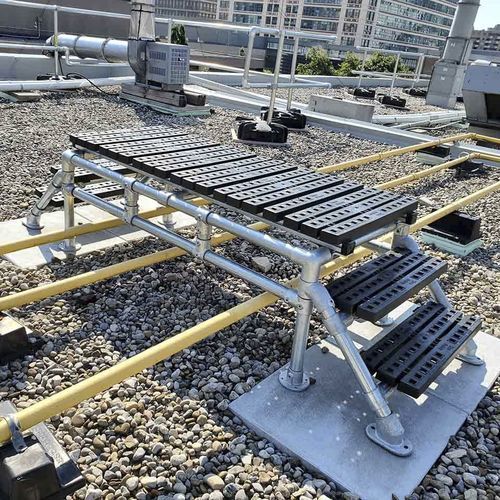 Passerelle piétonne en aluminium - Kee Step® - KEE SAFETY  - en acier galvanisé / en composite