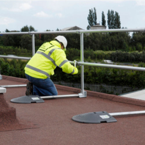 Garde-corps autoportant - KeeGuard® - KEE SAFETY  - aluminium / PVC