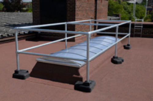 Garde-corps acier - Kee Dome® - KEE SAFETY  - PVC / pour verrière