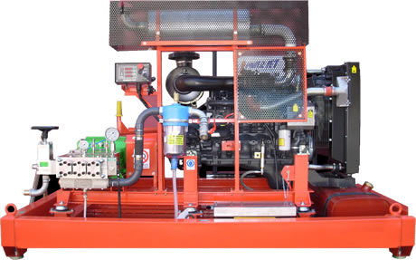Nettoyeur haute pression à moteur thermique - MP-HP - P.T.C.  Srl - mobile / stationnaire