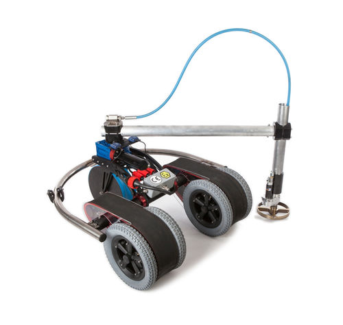 Robot de décapage à chenilles magnétiques - VTDR - P.T.C.  Srl