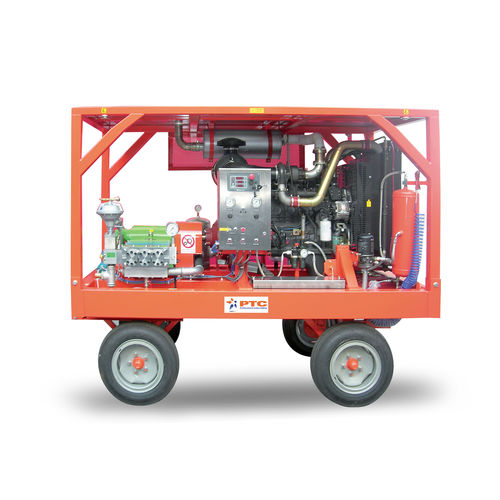 Nettoyeur haute pression à eau froide - PTC 5 D - P.T.C.  Srl - à moteur diesel / mobile