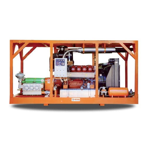 Nettoyeur haute pression à eau froide - PTC-7 D - P.T.C.  Srl - à moteur diesel / stationnaire