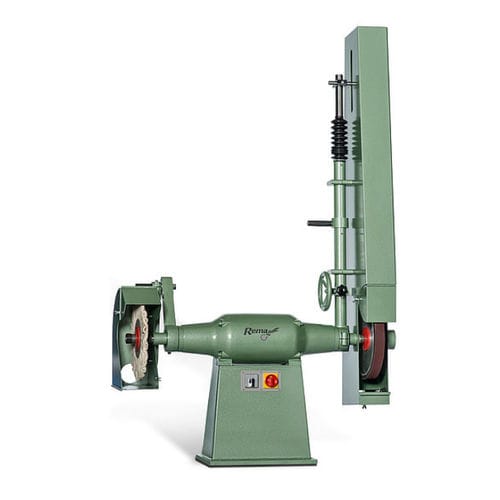Machine de polissage pour métaux - DPN - Rema - industrielle / rectifieuse