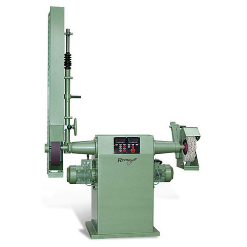 Machine de polissage pour métaux - SM series - Rema - industrielle / rectifieuse / à bande