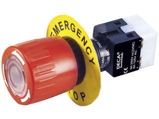 Bouton poussoir coup de poing - SWITCHLAB INC. - d'arrêt d'urgence / électromécanique
