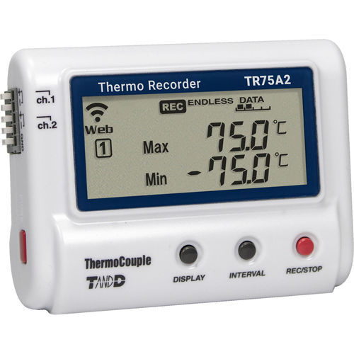 Data logger de température - TR75A2 - T&D Corporation - USB / bluetooth / WiFi