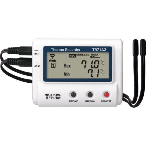 Enregistreur de données de température - TR71A2 - T&D Corporation - USB / sans fil / bluetooth