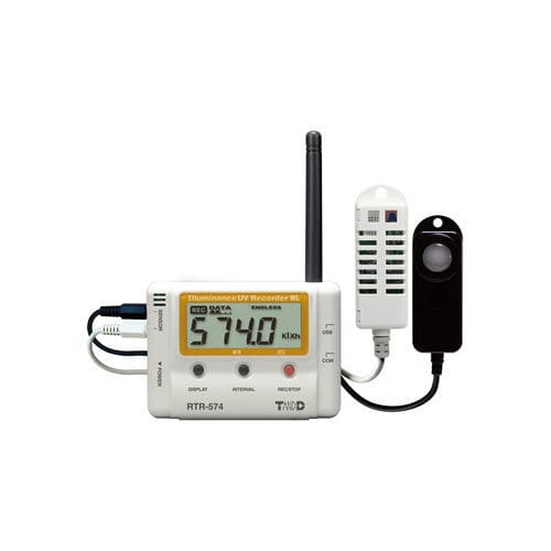 Enregistreur de données de température - RTR-574 - T&D Corporation - d'humidité / UV / de luminosité