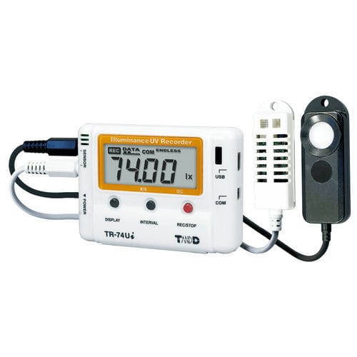 Enregistreur de données de luminosité - TR-74Ui - T&D Corporation - d'humidité / de température / UV