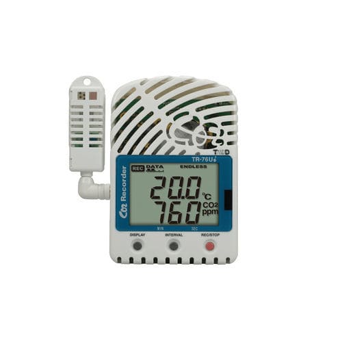 Enregistreur de données de température - TR-76Ui - T&D Corporation - d'humidité / CO2 / USB