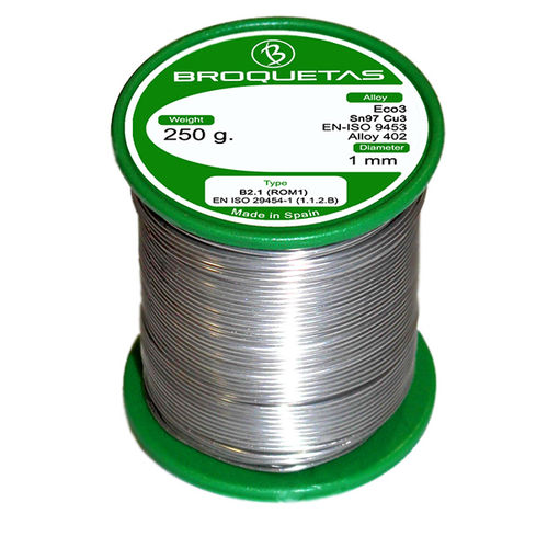 Fil à souder sans plomb - ECO 2 - Broquetas