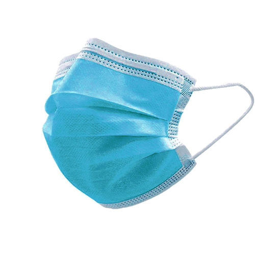 Masque de protection jetable - PSS1802  - Broquetas - de type I / demi-masque / 3 couches